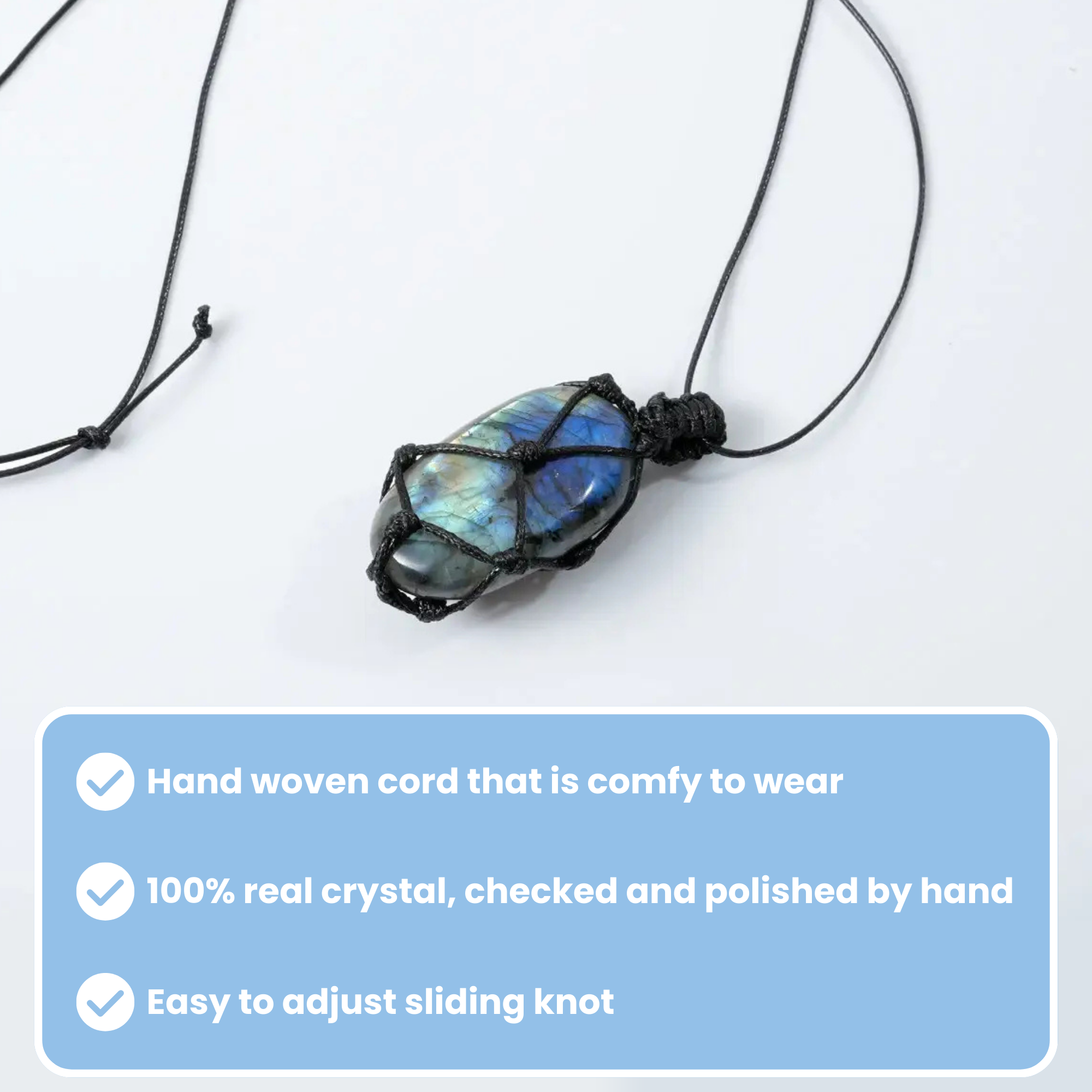 Dragon Heart Labradorite Necklace