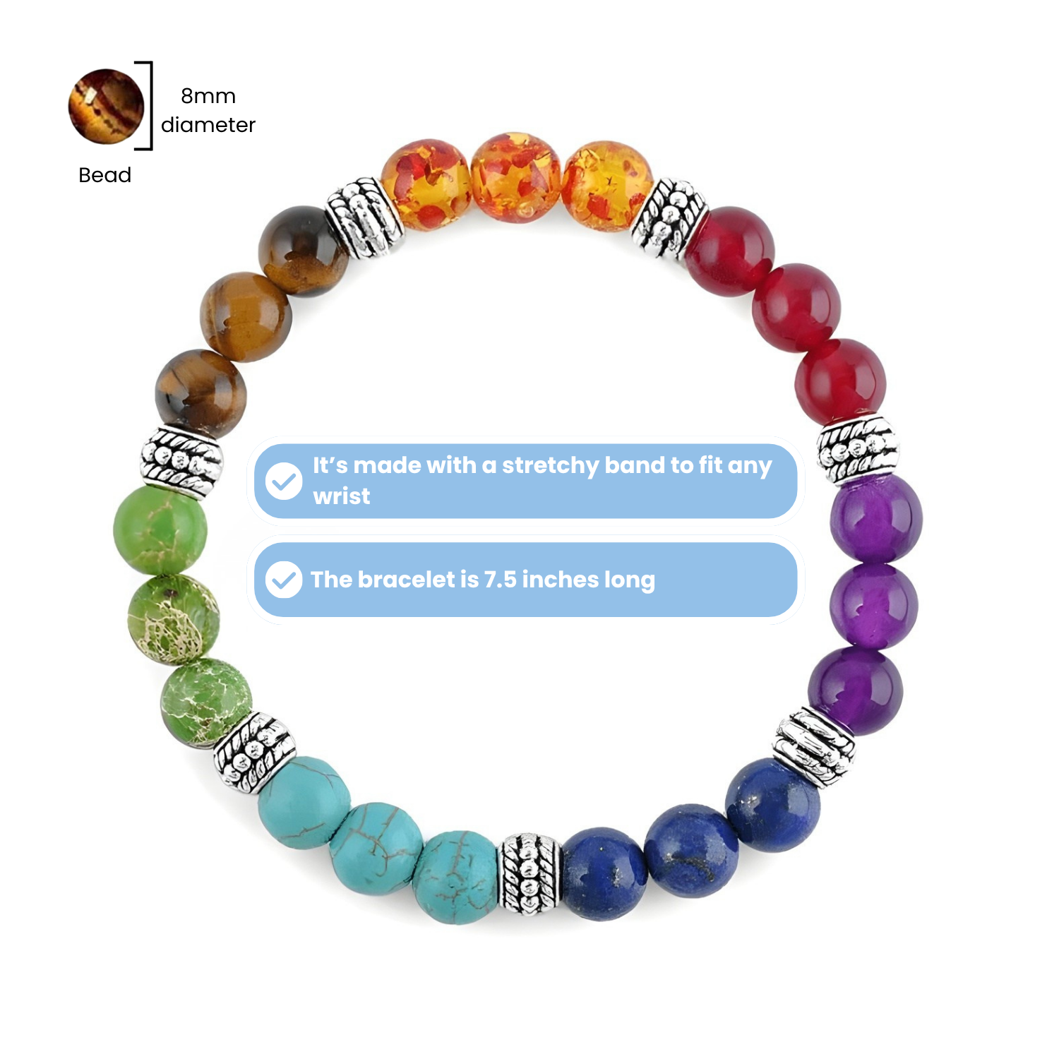 7 Chakra Bracelet